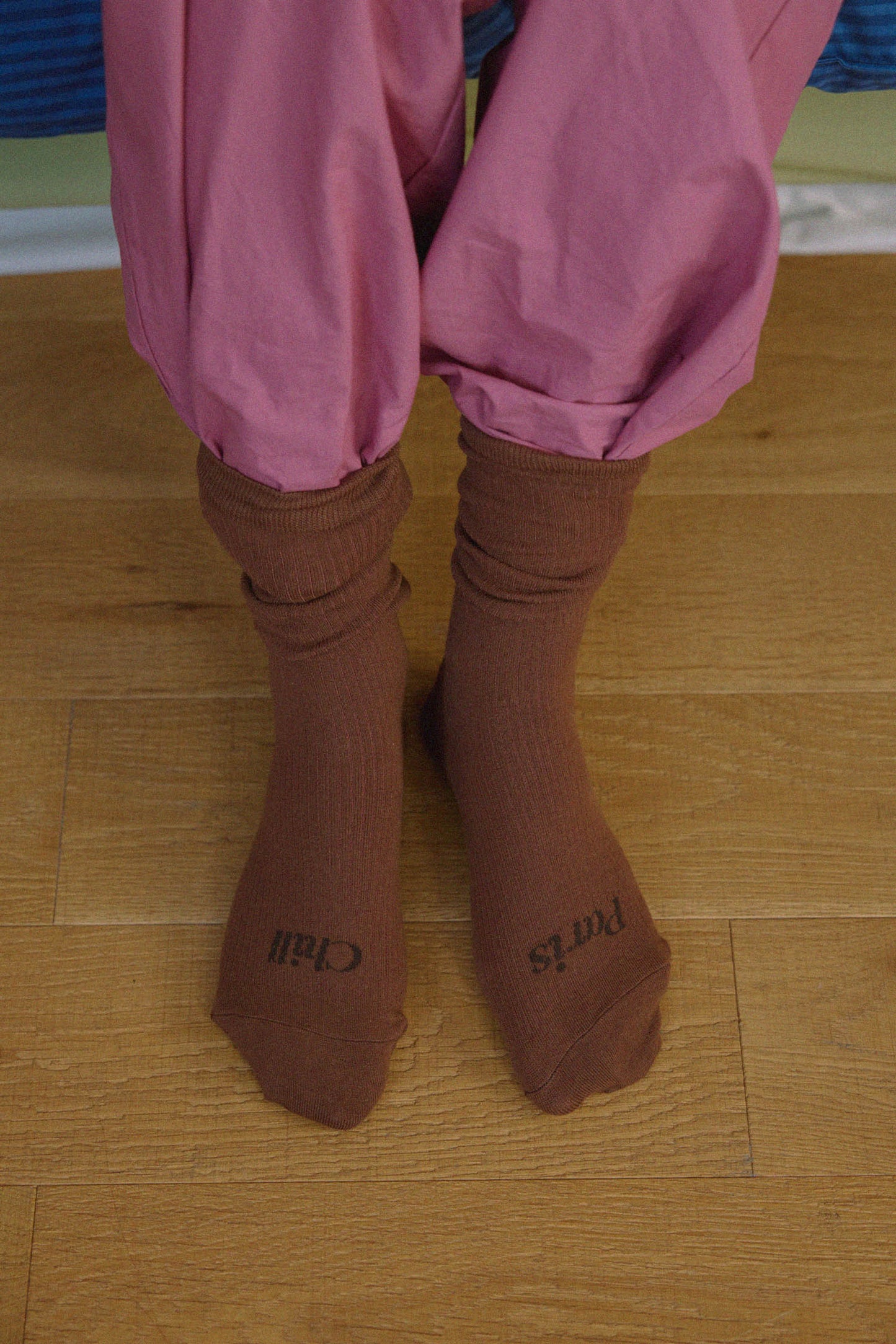 Paris Chill Socks (Cocoa)