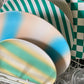 Soft Stripe Blue Dinner Plate 25cm