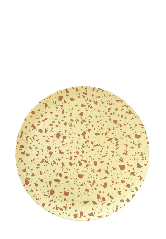 Terrazzo Yellow Side Plate 20cm