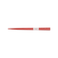 A pack shot of Studio M' Lacquered Chopsticks featuring a sleek, minimalist profile and a subtle matte vermilion wipe-lacquer finish over natural wood grain.