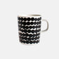 Oiva / Siirtolapuutarha Mug 250ml (White, Black)
