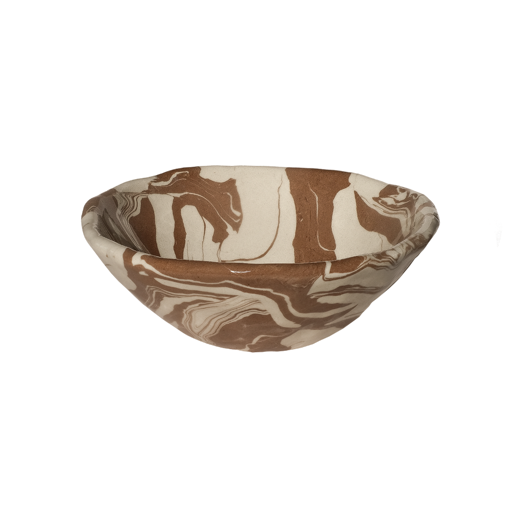 Bowl Marble Choco S