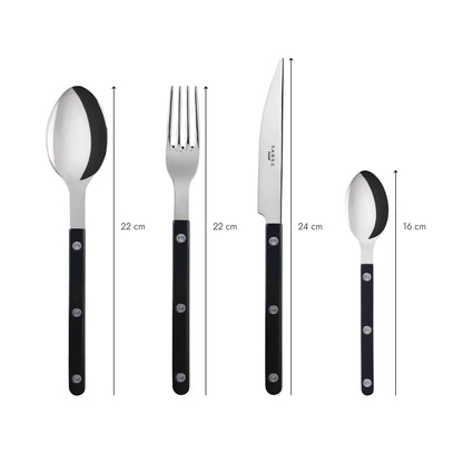 Bistrot Shiny Solid Cutlery - Black