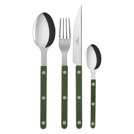 Bistrot Shiny Solid Cutlery - Green