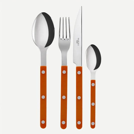 Bistrot Shiny Solid Cutlery - Orange