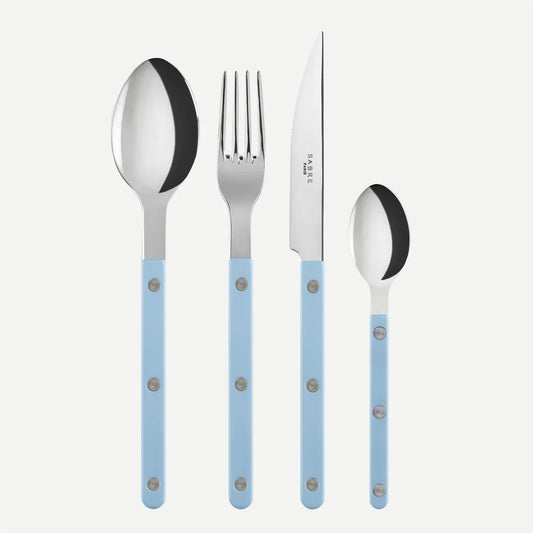 Bistrot Shiny Solid Cutlery - Pastel Blue