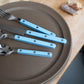 Bistrot Shiny Solid Cutlery - Pastel Blue