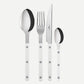 Bistrot Shiny Solid Cutlery - White