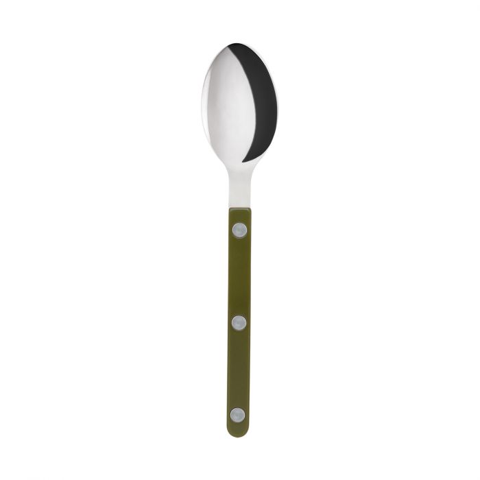 Bistrot Shiny Solid Cutlery - Green Fern