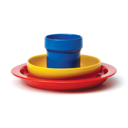 Porcelain Child's Tableware 3-Piece Set