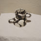 Latte Mug Marble Black 260ml
