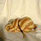 Latte Mug Stripe Ginger 260ml