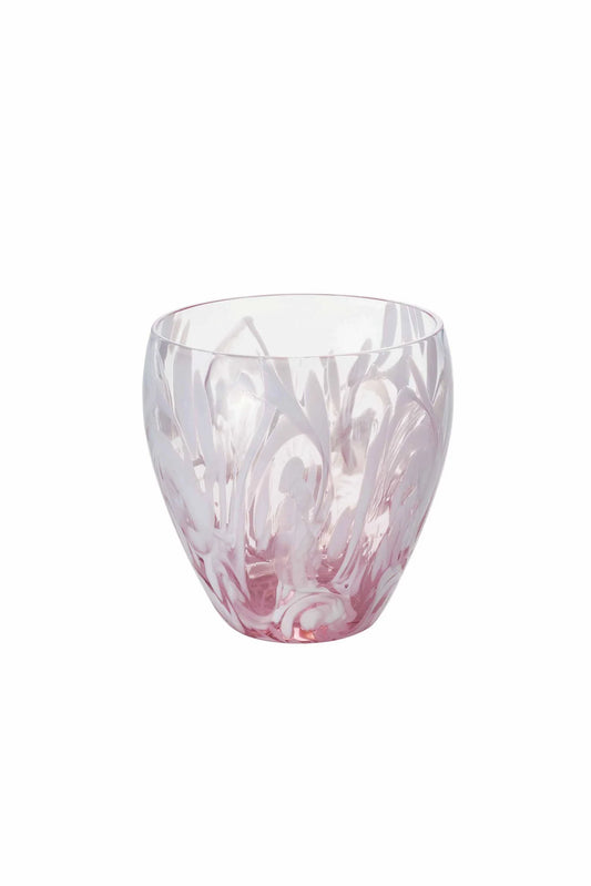Violet & White Mai Glass 270ml