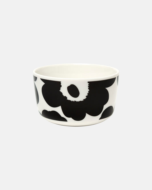 Oiva / Unikko Bowl 250ml (White, Black)