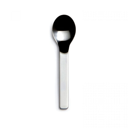 David Mellor Minimal Teaspoon in satin finish.