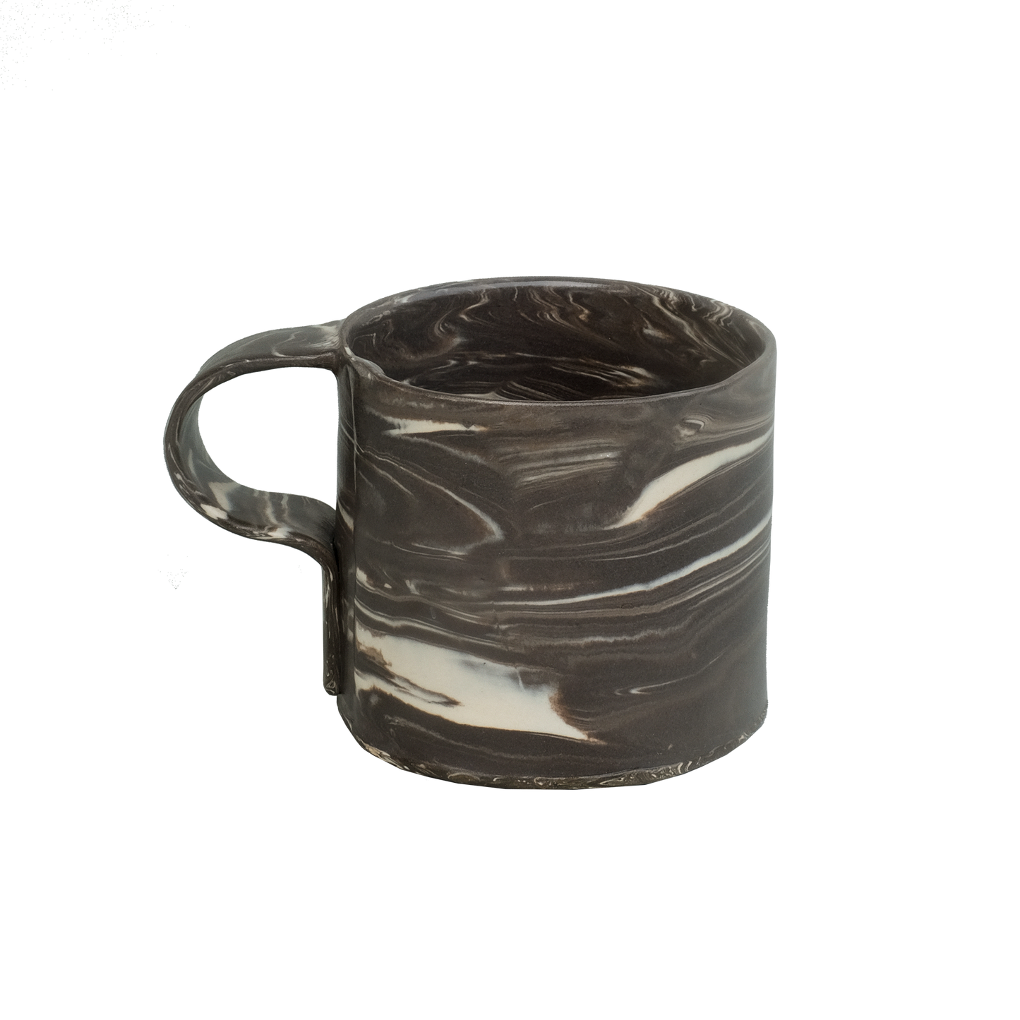 Paper Mug Marble Dark Chocolate 400ml