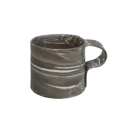 Paper Mug Marble Dark Chocolate 400ml