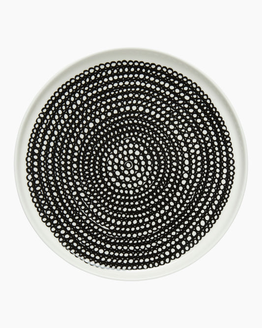 Oiva / Siirtolapuutarha Plate 20cm (white)
