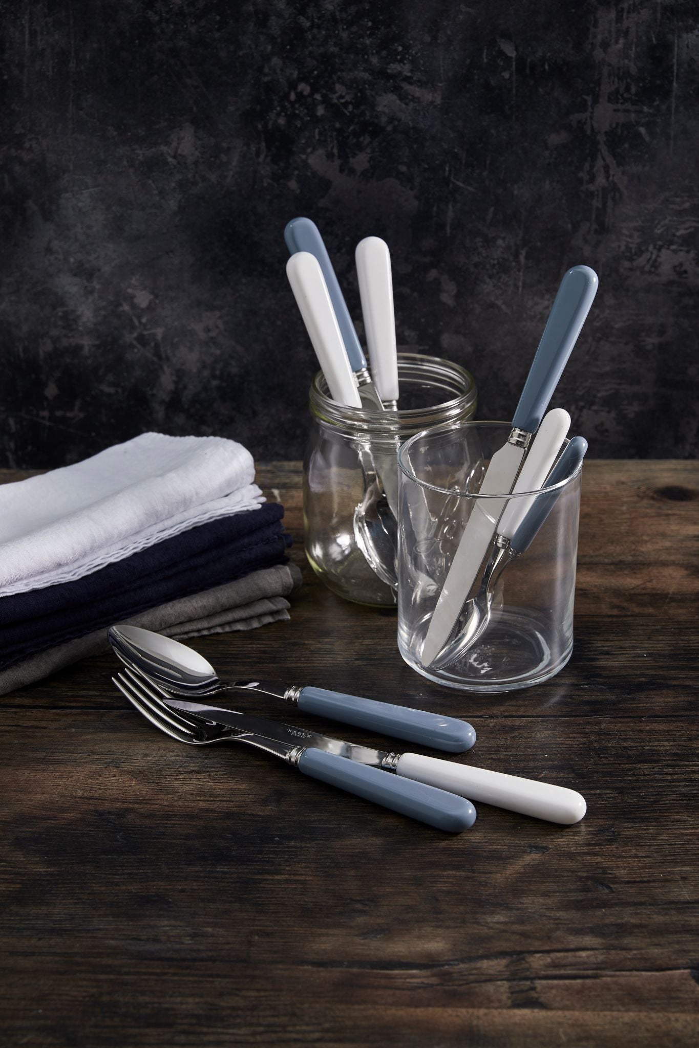 Pop Unis Cutlery - Bluish Gray