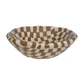 Bowl Marble Check Choco M